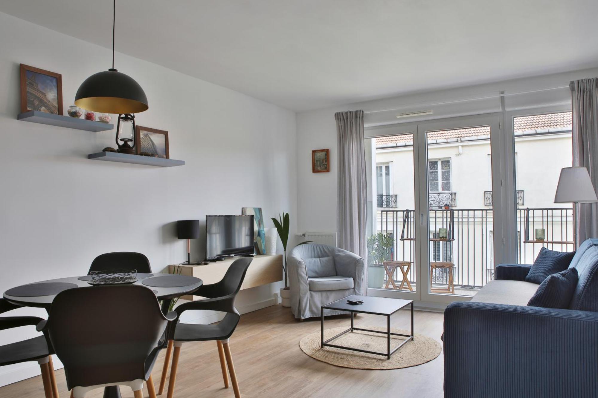 "Starry In So" 47M2, Lits Jumeaux, Parking Gratuit, Rue Calme Et Arboree, Metro 10 Min, Stade De France 24Min A Pied سانت أويه المظهر الخارجي الصورة