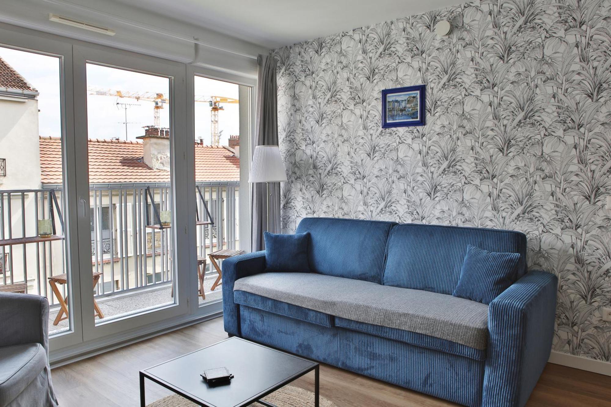 "Starry In So" 47M2, Lits Jumeaux, Parking Gratuit, Rue Calme Et Arboree, Metro 10 Min, Stade De France 24Min A Pied سانت أويه المظهر الخارجي الصورة